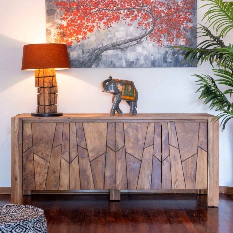 Credenza Flutted